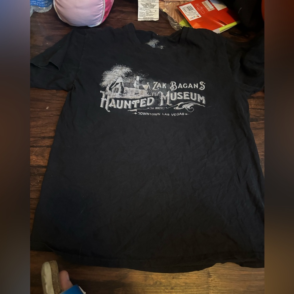 Zak Bagan’s haunted museum shirt